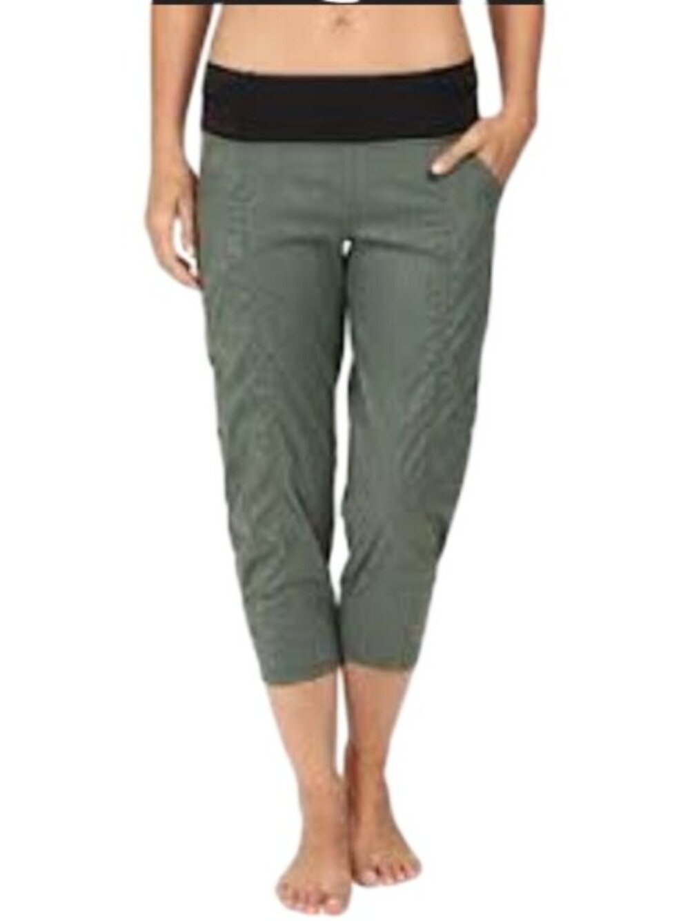 Lucy "Get going Capri" Green Medium Quick Dry HTF retired
